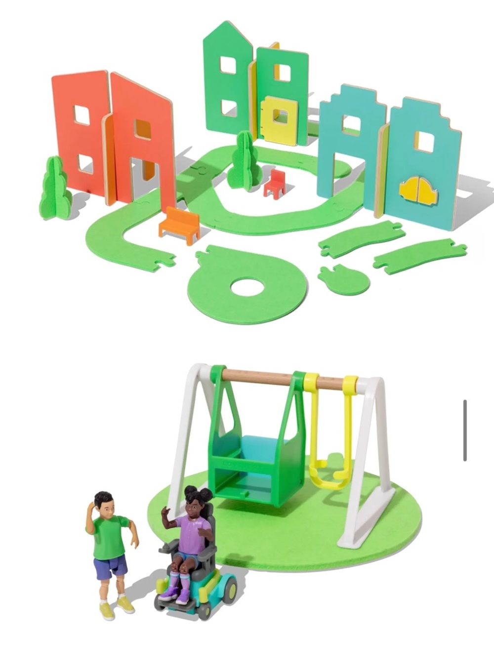 Lovevery Wooden Modular Village & Pathways
